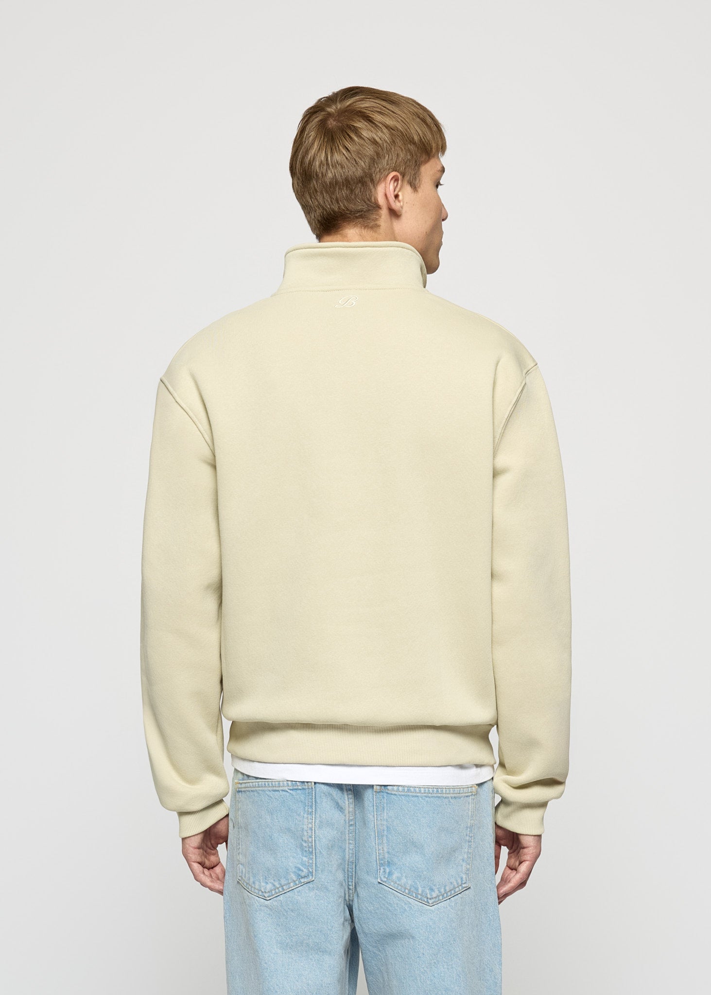 Essential Mock Neck Zip