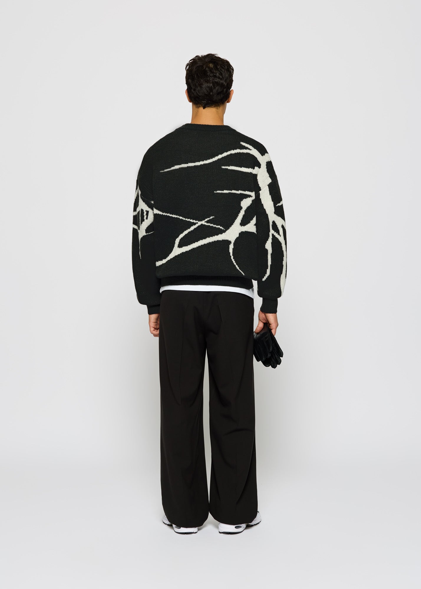 Jacquard Knit Sweater