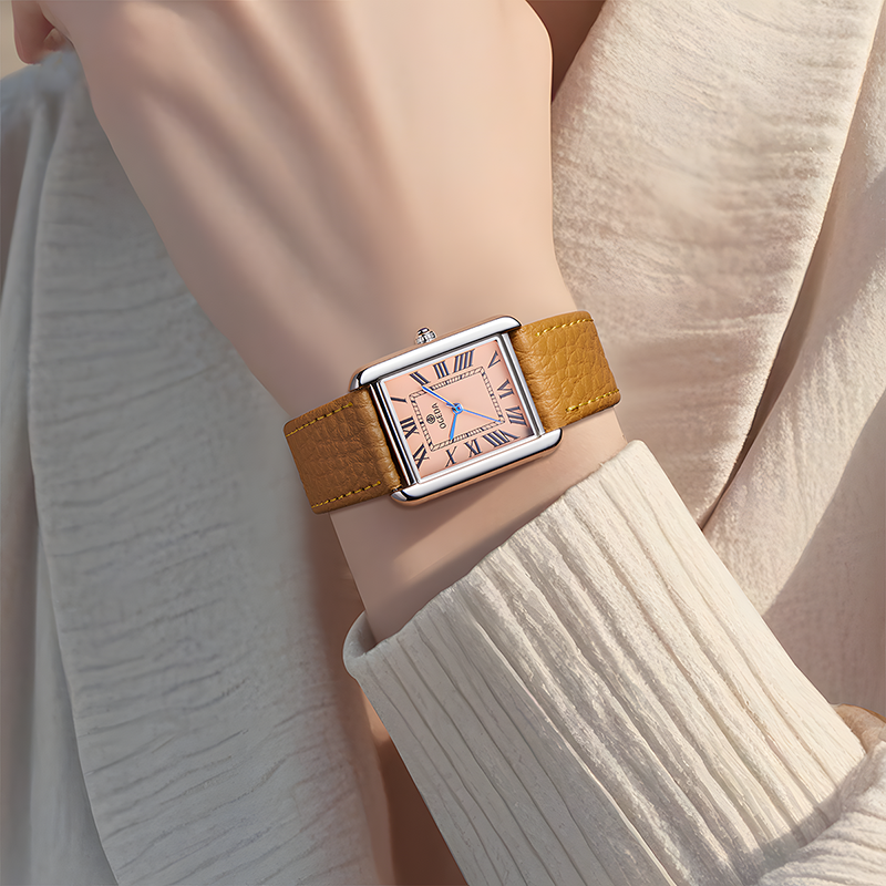 Classic Leather Strap Quartz Watch