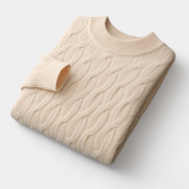 OLD MONEY Merino Wool Knitted Sweater