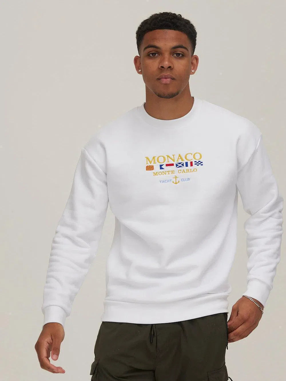 Monaco Sweatshirt White