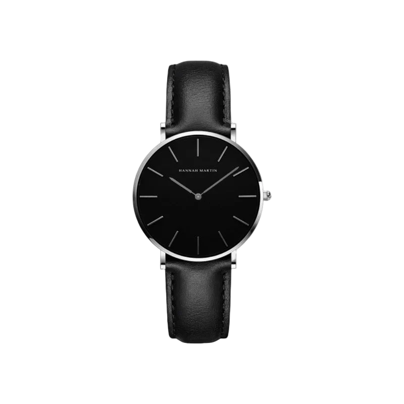 Old Money Slim Leather Watch