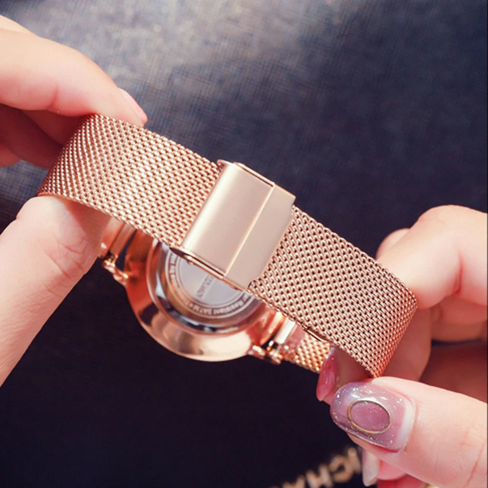 Old Money Slim Leather Watch