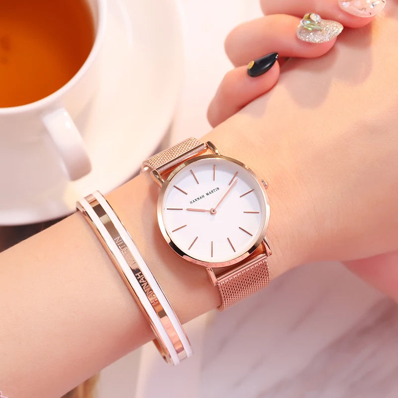 Old Money Slim Leather Watch