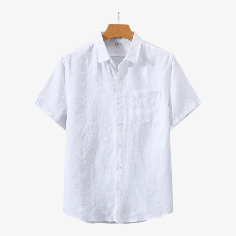 Old Money Linen Summer Shirt
