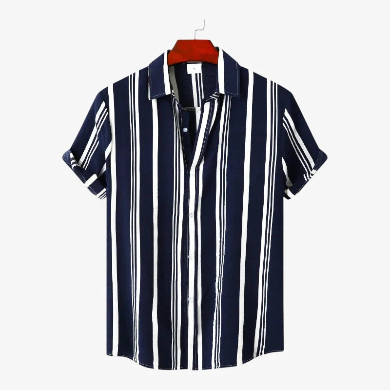 Old Money Striped Casual Shirt