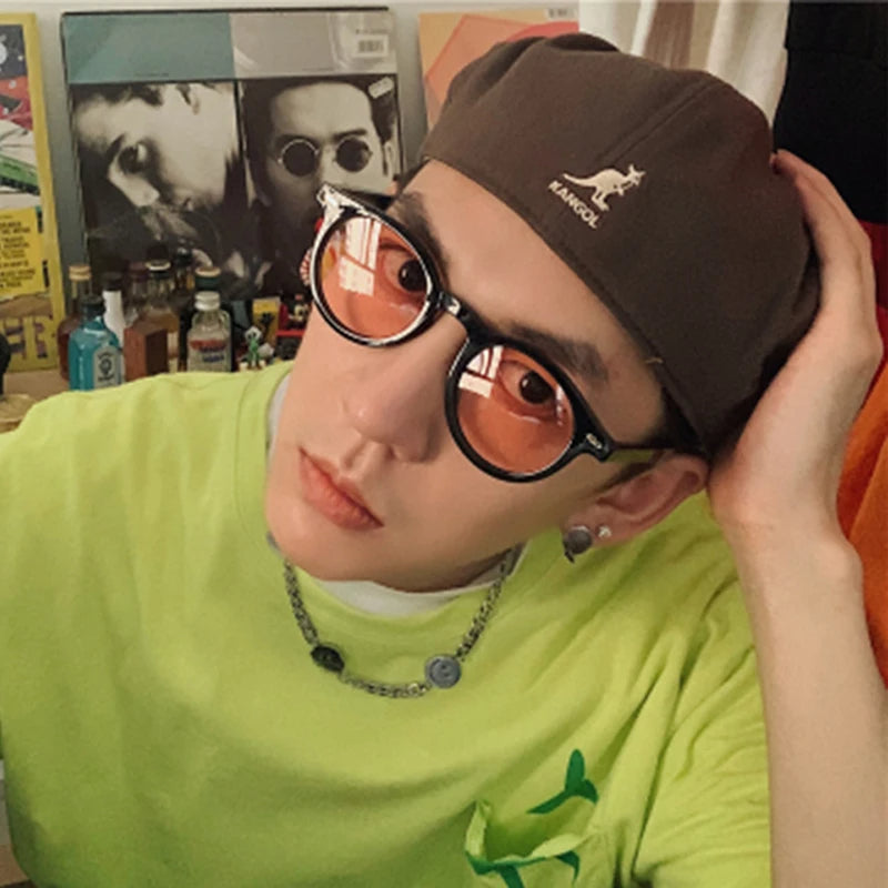 Retro Oval Sunglasses