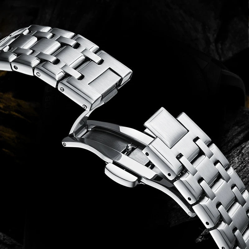 Dominus Chronograph Steel Watch