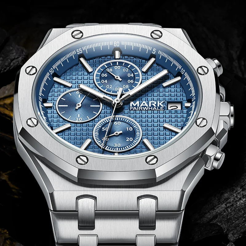 Dominus Chronograph Steel Watch