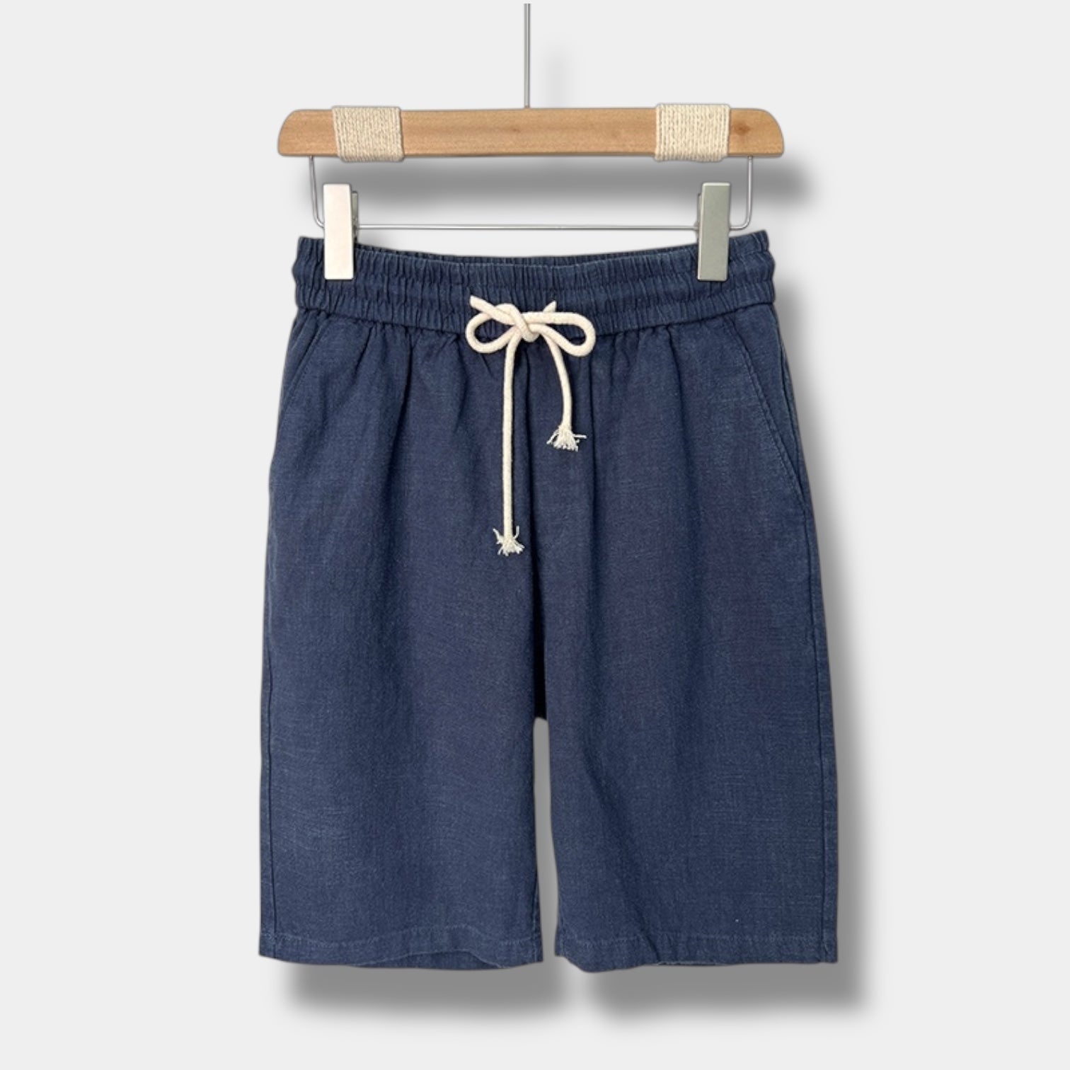 OLD MONEY Relaxed Fit Linen Short