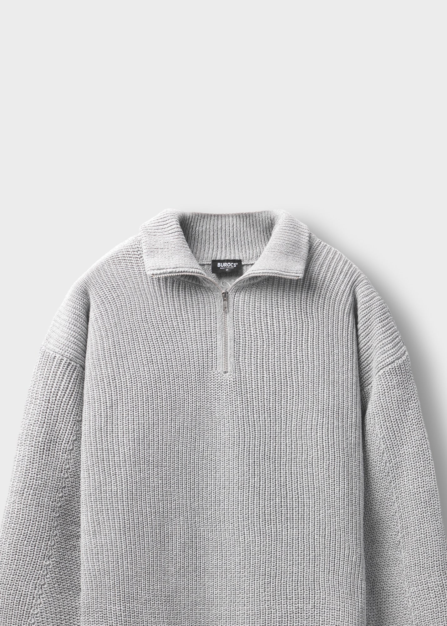 Chunky Knit Half-Zip Sweater