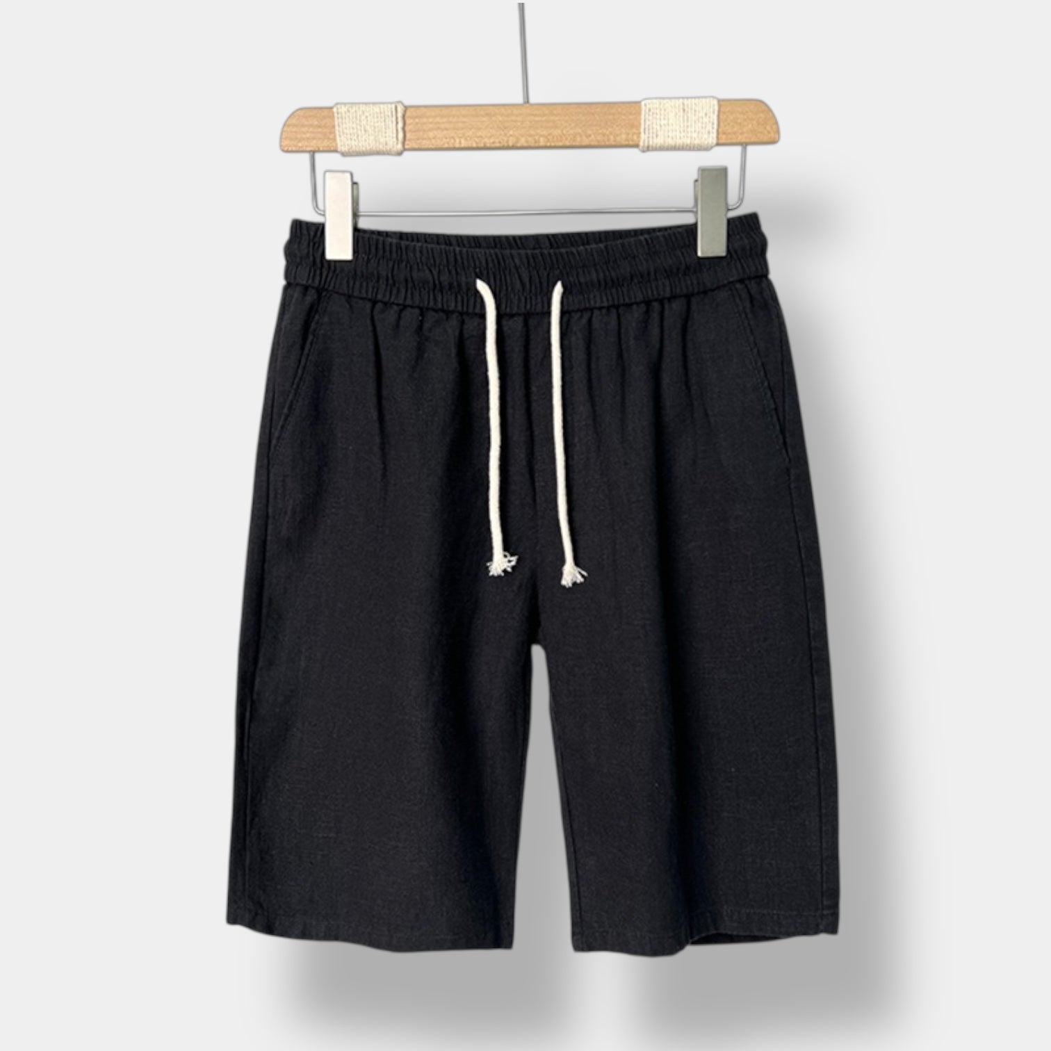 OLD MONEY Relaxed Fit Linen Short