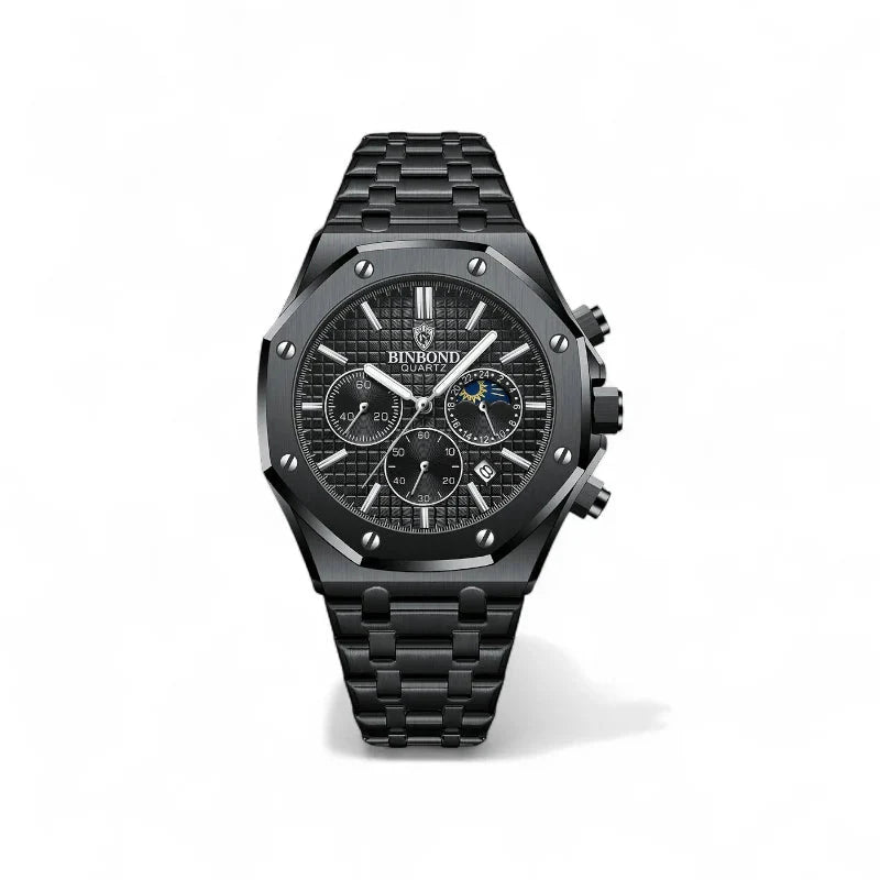 Astra Noir Chronograph Watch
