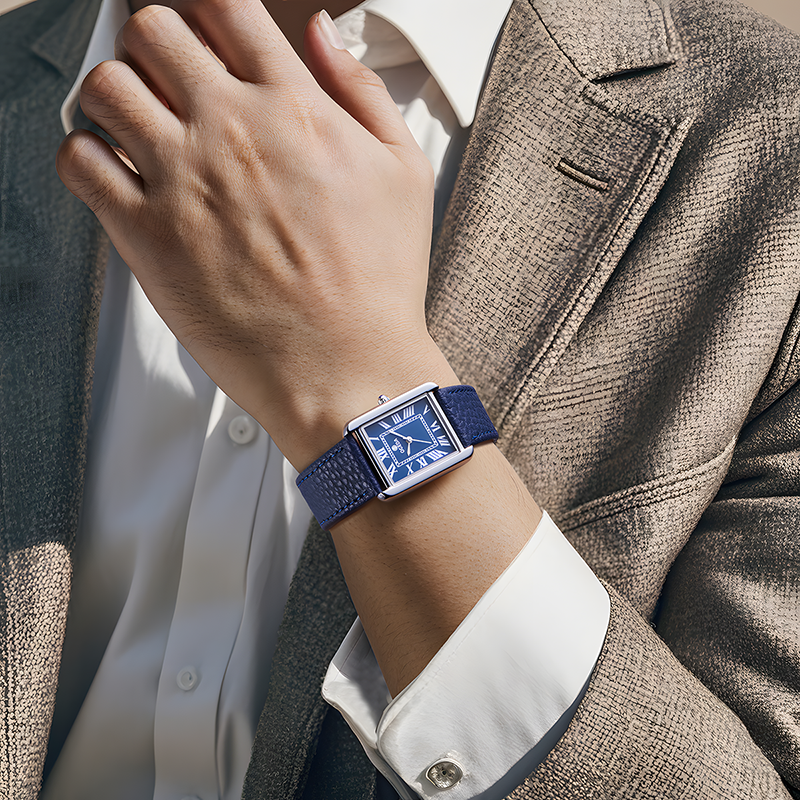 Classic Leather Strap Quartz Watch