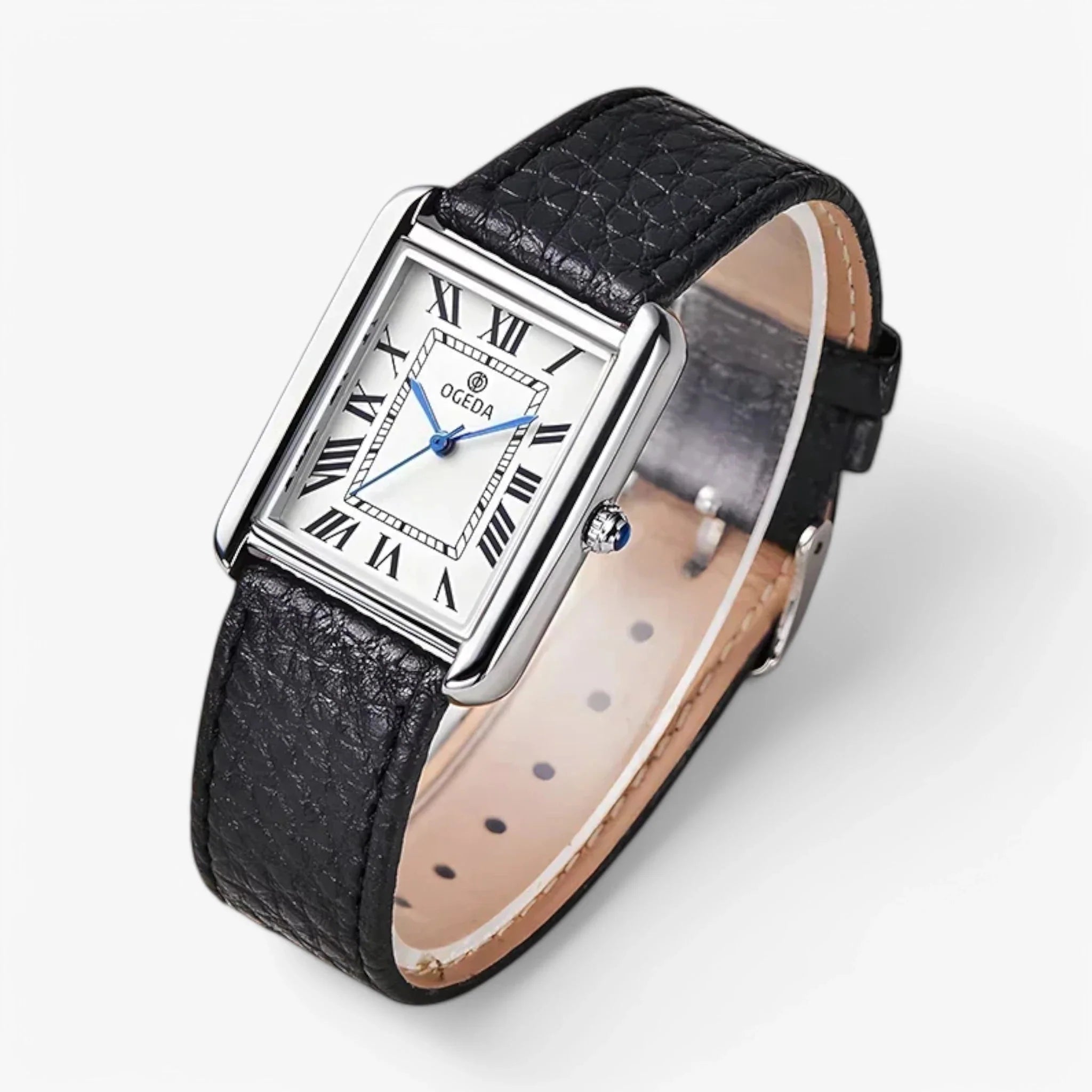 Classic Leather Strap Quartz Watch