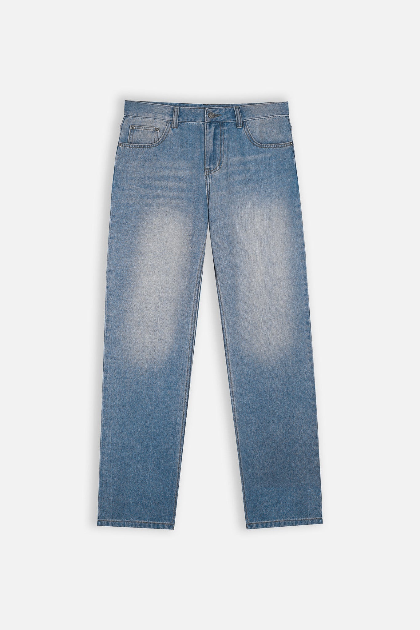 STRAIGHT FIT DENIM JEANS