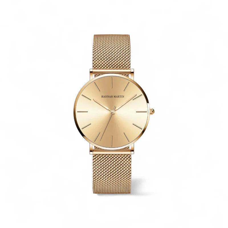 Old Money Slim Leather Watch