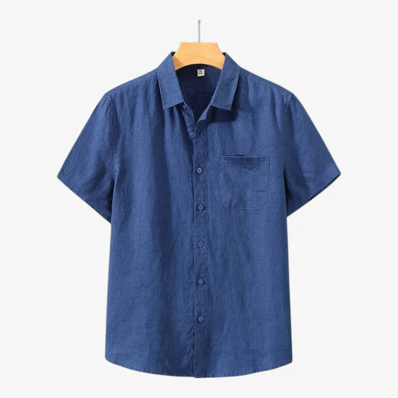 Old Money Linen Summer Shirt