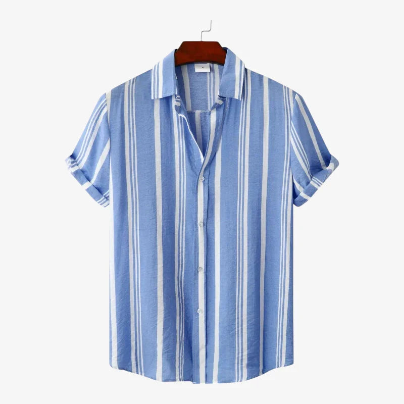 Old Money Striped Casual Shirt