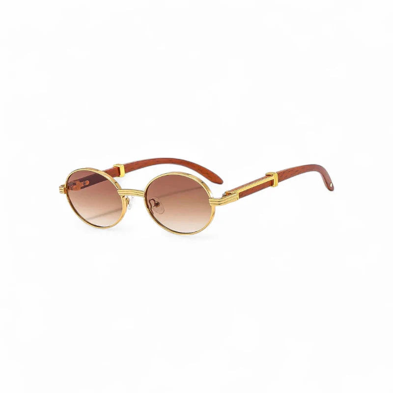 Old Money Wooden Arm Sunglasses