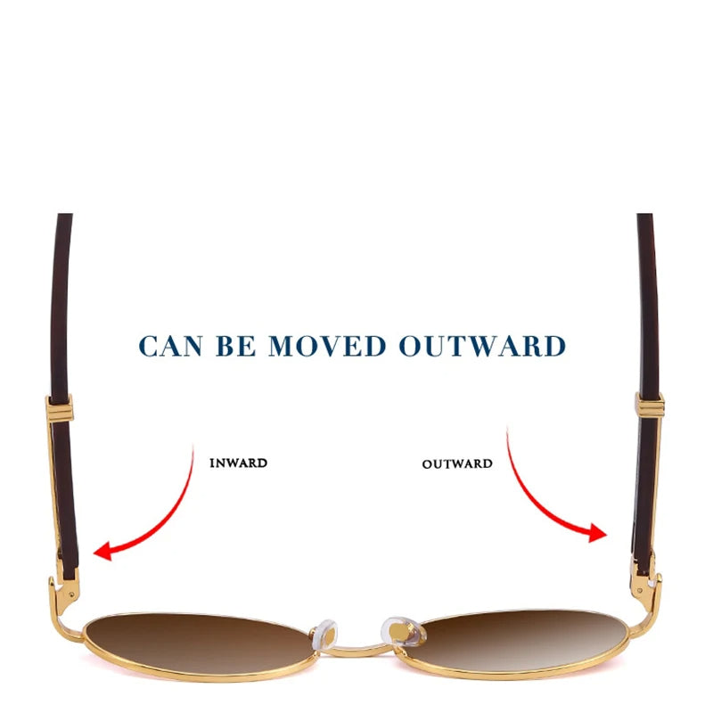 Old Money Wooden Arm Sunglasses