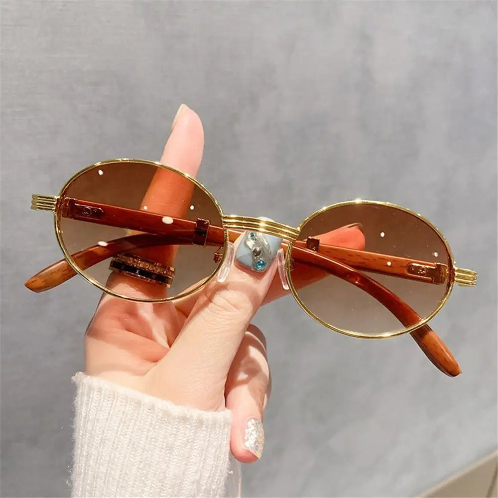 Old Money Wooden Arm Sunglasses