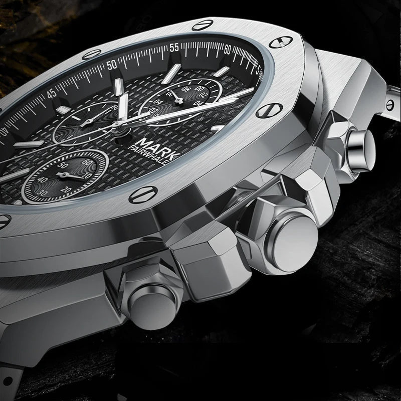Dominus Chronograph Steel Watch