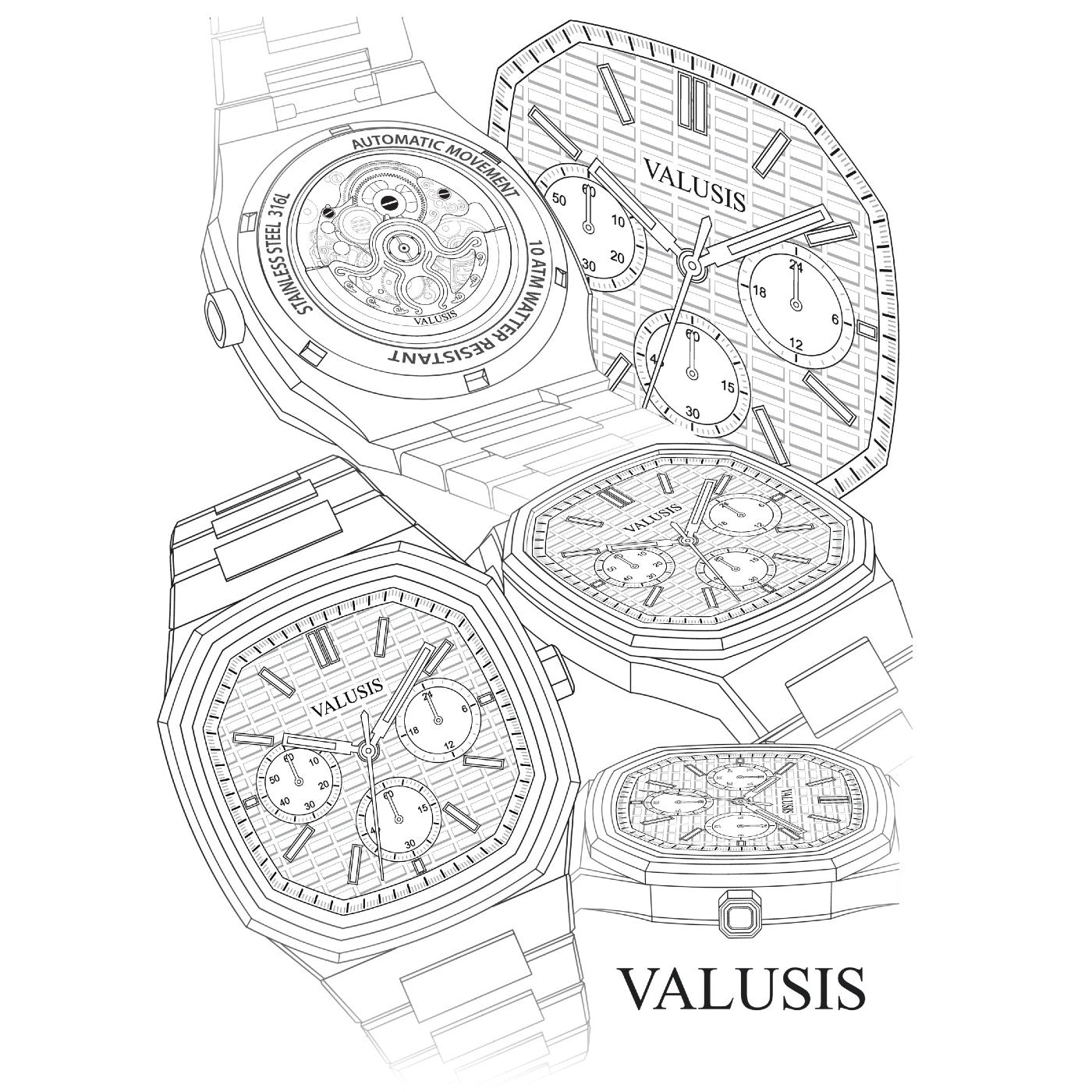 VOLT PANDA CHRONO AUTOMATIC