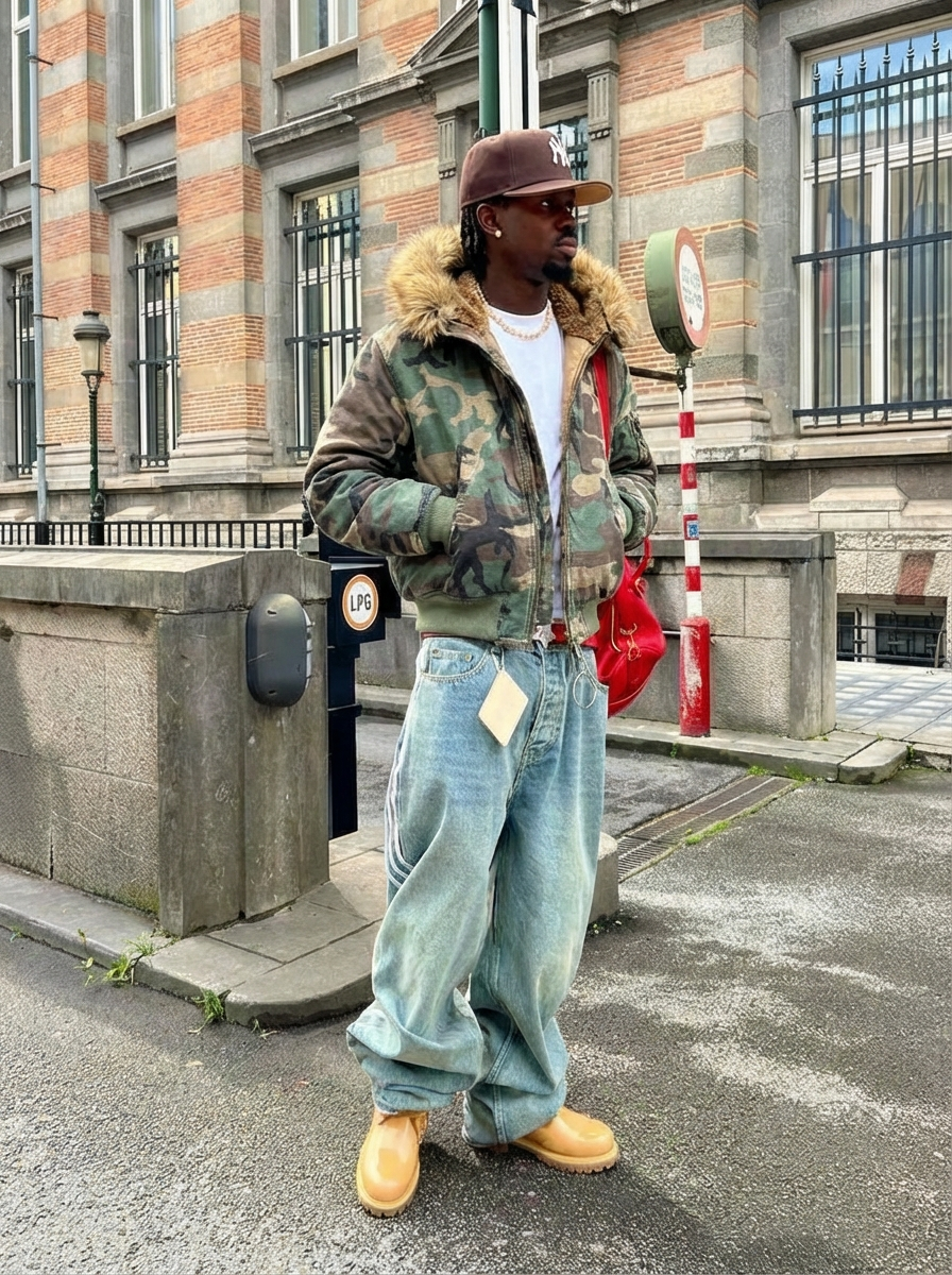 Veste "Camouflage Cargo"