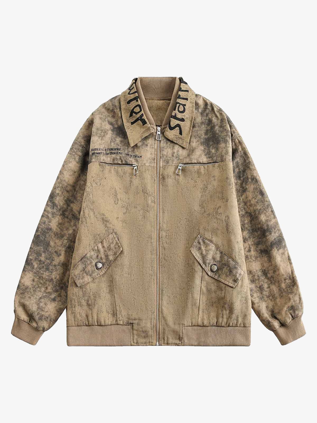 Veste "Distressed"