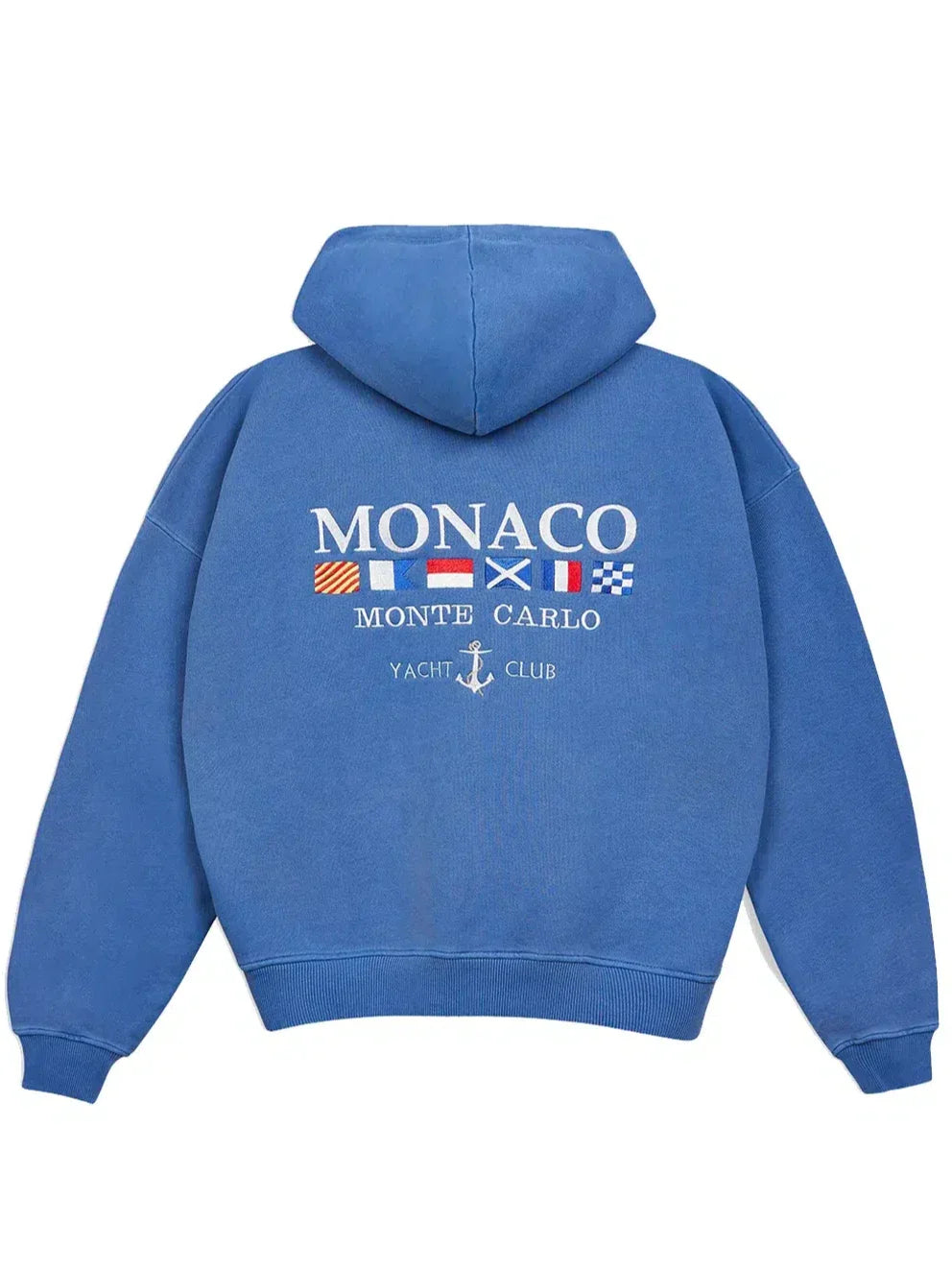 Monaco Heavyweight Hoodie Blue