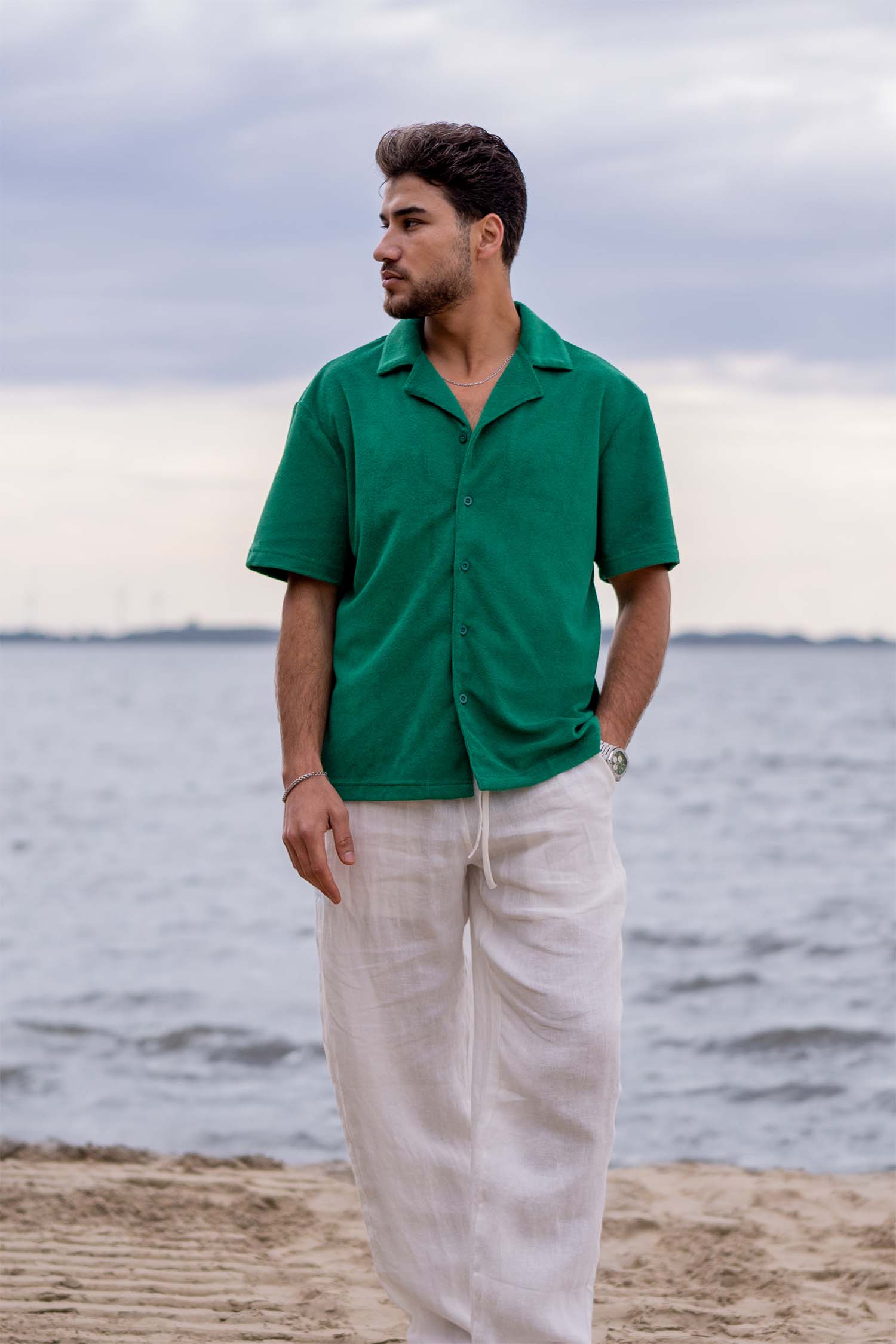 TERRY SHORT SLEEVE SHIRT